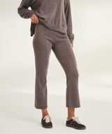 Signature Cashmere Cropped Pant with Pintucks