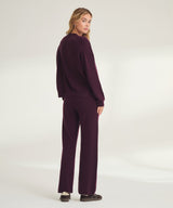 Signature Cashmere Crewneck Sweater with Pintucks