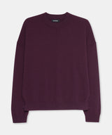 Signature Cashmere Crewneck Sweater with Pintucks