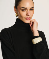 Signature Cashmere Boxy Turtleneck Sweater