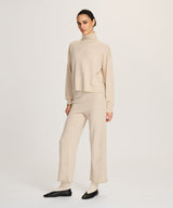Signature Cashmere Boxy Turtleneck Sweater