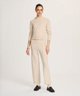 Signature Cashmere Cropped Hoodie