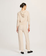Signature Cashmere Cropped Hoodie