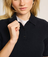 Signature Cashmere Short Sleeve Polo