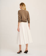 Signature Cashmere Three-Quarter Sleeve Cardigan