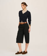 Signature Cashmere Three-Quarter Sleeve Cardigan