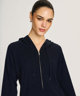 Signature Cashmere Zip Up Hoodie