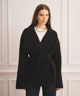 Super Luxe Cashmere Double Faced Shawl Collar Jacket