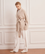 Super Luxe Cashmere Double Faced Shawl Collar Jacket