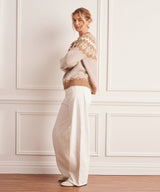 Super Luxe Cashmere Fair Isle Crewneck