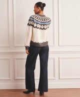 Super Luxe Cashmere Fair Isle Crewneck