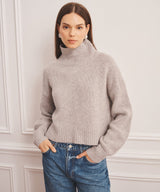 Luxe Cashmere Oversized Turtleneck