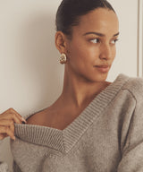 Super Luxe Cashmere V-Neck Sweater