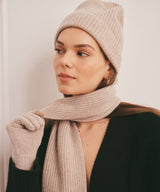 Signature Cashmere Ribbed Scarf