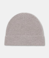 Signature Cashmere Ribbed Beanie