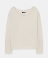 Lightweight Cashmere Boatneck Sweater