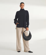 Washable Cashmere Turtleneck