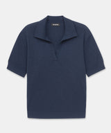Super Fine Cashmere Short Sleeve Polo