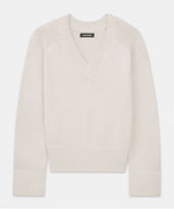 Cotton V-Neck Sweater