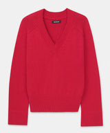 Cotton V-Neck Sweater